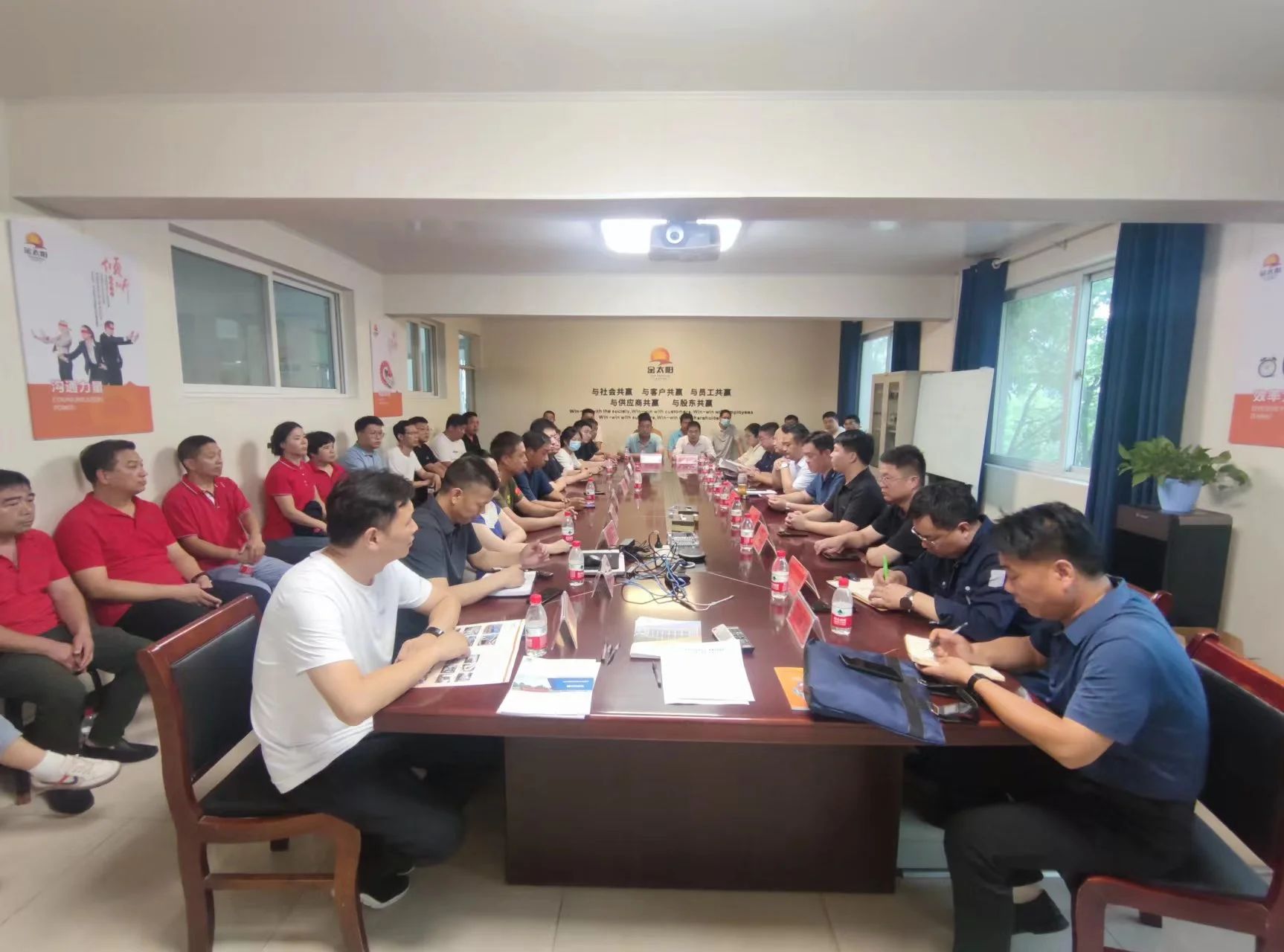 延津縣2023年工貿(mào)企業(yè)防汛應(yīng)急演練在我司舉行！